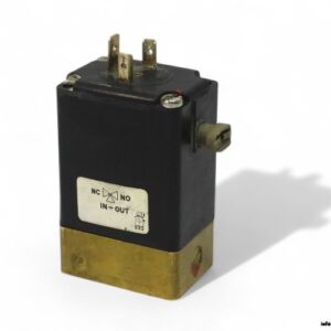 Burkert-5282-A-130-FKM-MS-G1-2-PN0.2-10BAR-single-solenoid-valve(used)