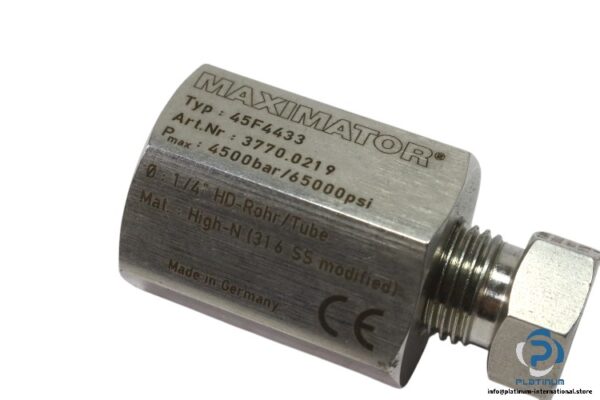 maximator-45F4433-fitting(new)-3