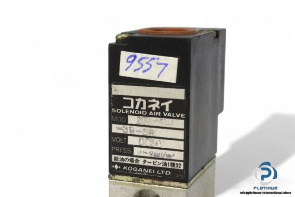 Koganei-200-4EI-39-SR-single-solenoid-valve(used)-2