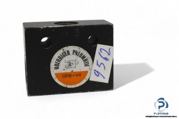 Hoerbiger-OR8-1-4-shuttle-valve(used)-2