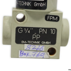 em-technik-G14-PN-10-PP-control-valve(used)-1