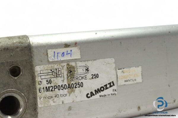 camozzi-61M2P050A0250-pneumatic-cylinder(used)-1