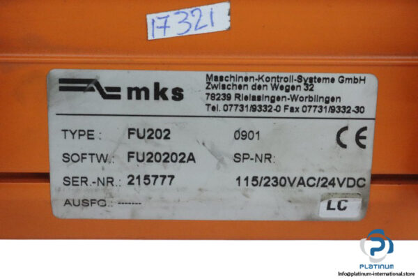 mks-FU202-board-(used)-2