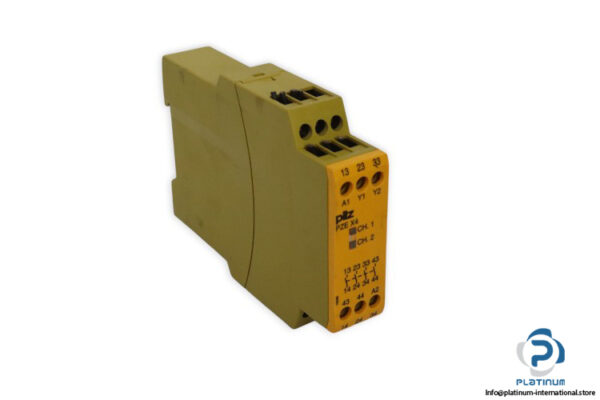 pilz-PZE-X4-24VDC-4N_O-safety-relay-(used)