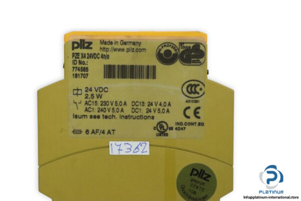 pilz-PZE-X4-24VDC-4N_O-safety-relay-(used)-2