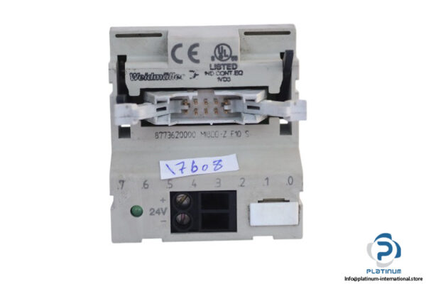 weidmuller-MI8D0-Z-F10-S-plug-in-connector-(used)-2
