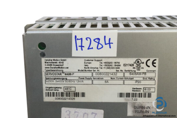 danaher-motion-SERVOSTAR-TM-446M-S406AM-PB-digital-servo-amplifier-(new)-4