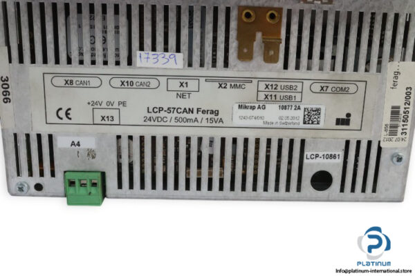 ferag-LCP-57CAN-touch-screen-operator-panel-(used)-2