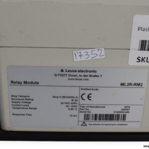 leuze-ML2R-RM2-relay-module-(used)-5