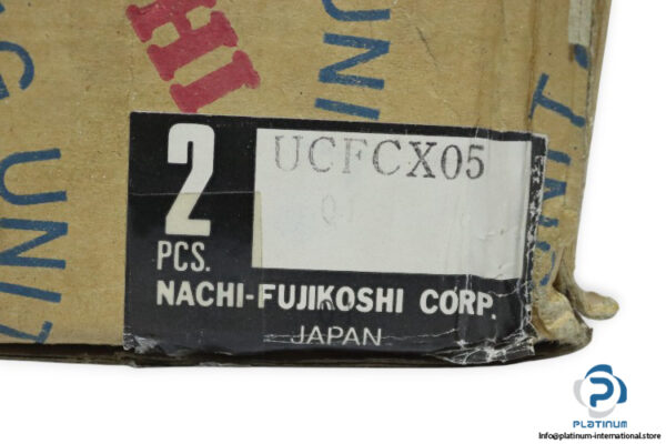 nachi-UCFCX05-round-flange-ball-bearing-unit-new-carton-4