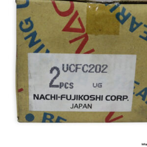 nachi-UCFC-202-round-flange-ball-bearing-unit-new-carton-3
