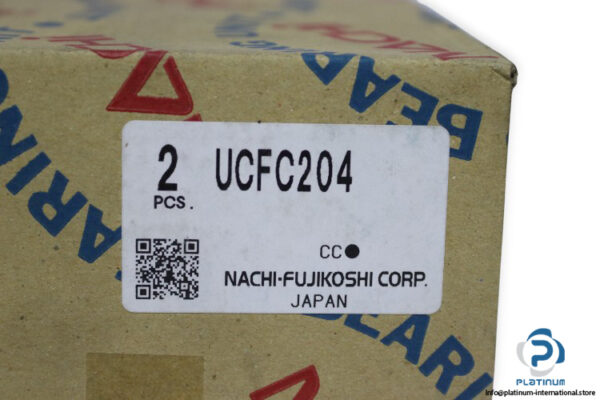nachi-UCFC-204-round-flange-ball-bearing-unit-new-carton-3
