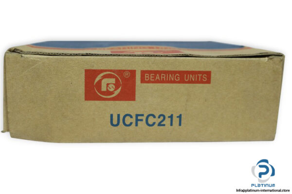 fs-UCFC-211-round-flange-ball-bearing-unit-new-carton-4