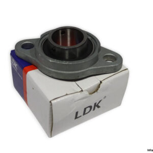 ldk-KFL006-oval-flange-ball-bearing-unit-new-carton