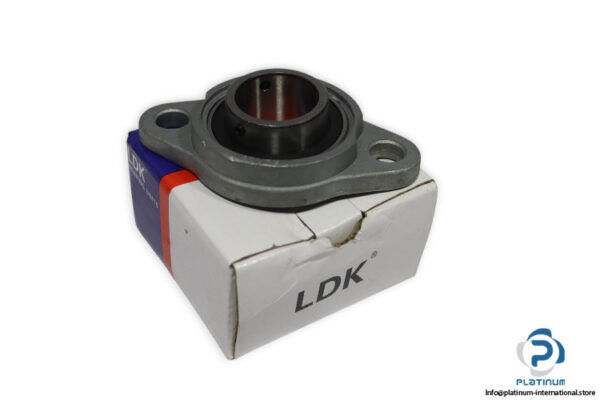 ldk-KFL006-oval-flange-ball-bearing-unit-new-carton