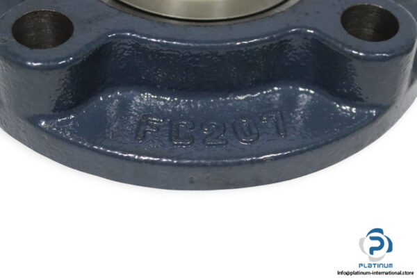 koyo-UCFC-207-J-round-flange-ball-bearing-unit-new-carton-1