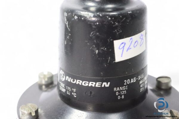 norgren-20AG-X4G-high-flow-pressure-regulator-(Used)-1
