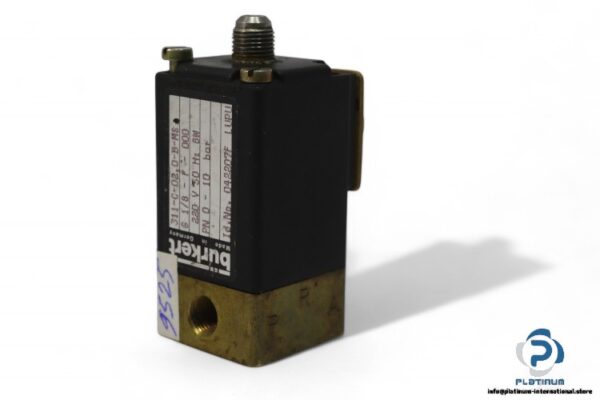 burkert-311-C-02.0-B-MS-direct-acting-solenoid-valve-(Used)