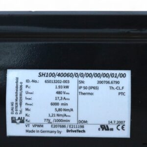 elau-sh100-40060-0-0-00-00-00-01-00-servo-motor(used)-3