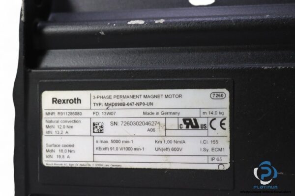 rexroth-R911286080-3-phase-permanent-magnet-motor(used)-3
