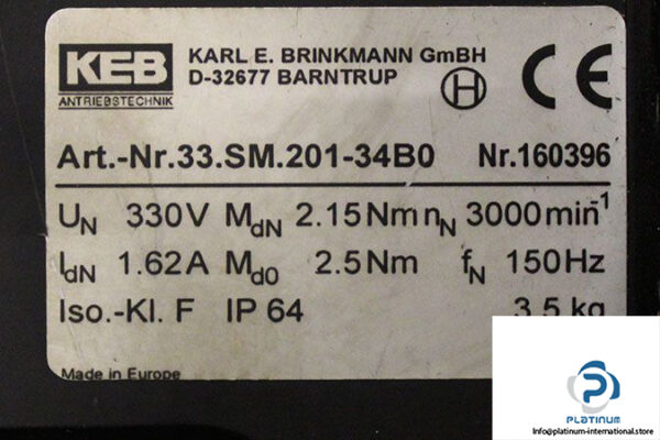 keb-33-sm-201-34b0-synchronous-servo-motor-2