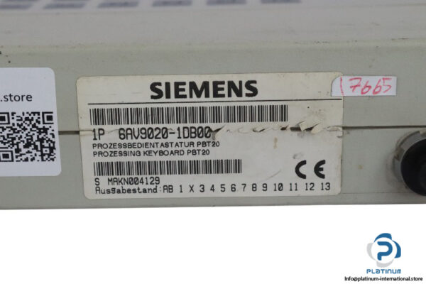siemens-6AV9020-1DB00-keyboard-(used)-2