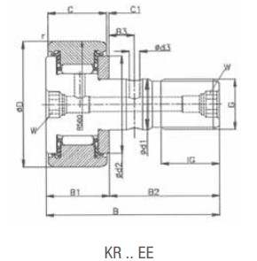 nadella-KR19EE-stud-type-track-roller-new-carton-3