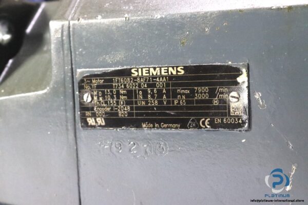 siemens-1FT6082-8AF71-4AA1-synchronous-servo-motor(used)-2