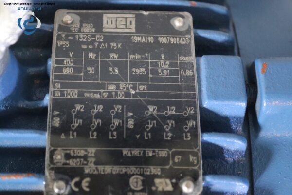 weg-132S-02-3-phase-electric-motor(used)-3