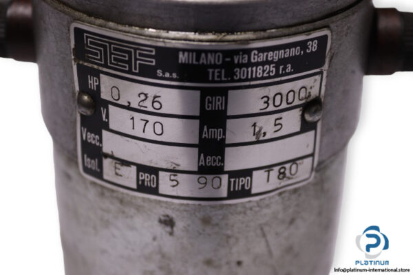 sef-T80-dc-motor(used)-1