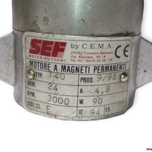 sef-T40-dc-motor(used)-1