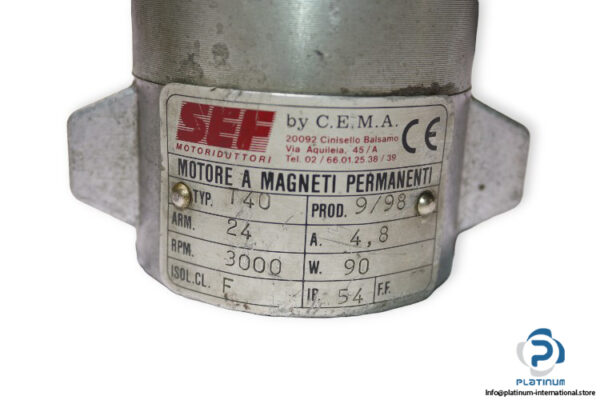 sef-T40-dc-motor(used)-1