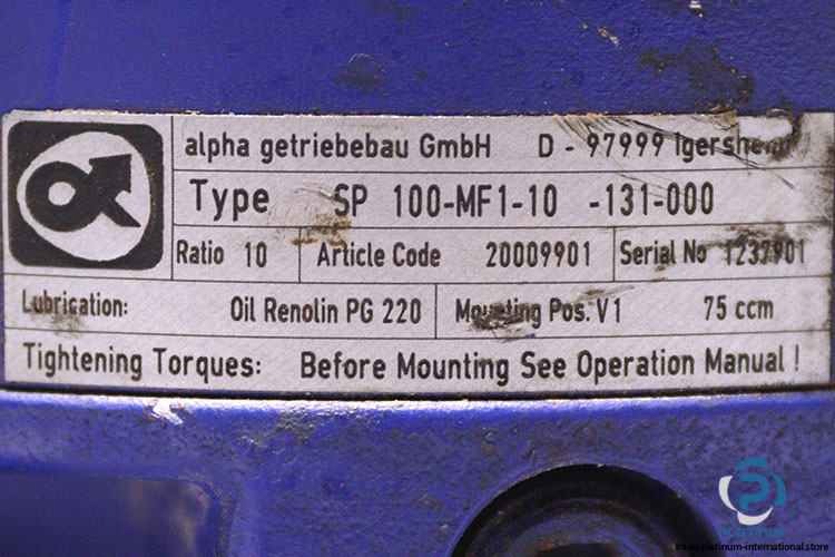 alpha-SP-100-MF1-10-131-000-planetary-gearbox(used)-1