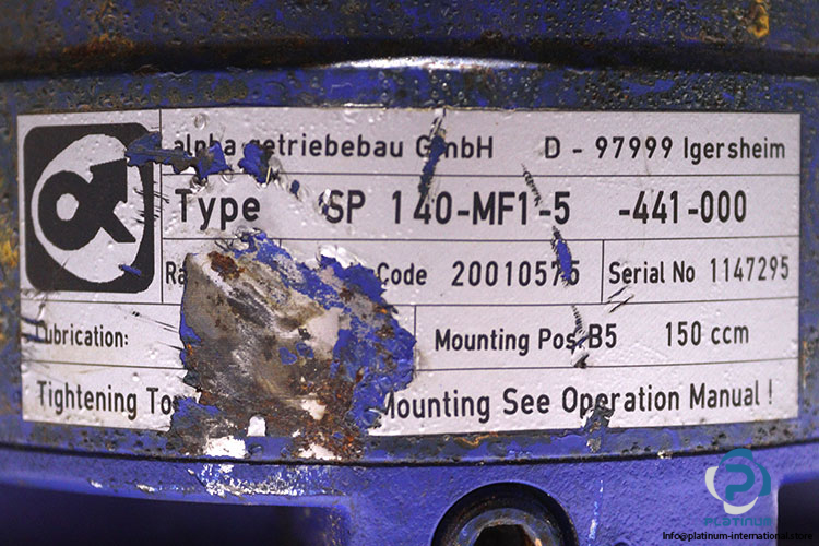 alpha-SP-140-MF1-5-441-000-planetary-gearbox(used)-1