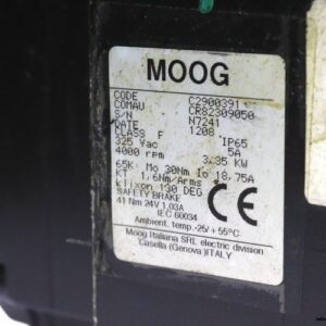 moog-C2900391-servo-motor(used)-4
