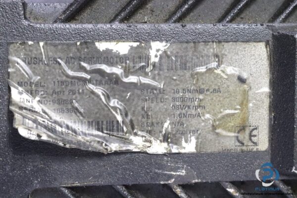 control-techniques-115DMC300TAAAA-servo-motor(used)-2