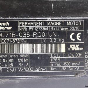 rexroth-R911273364-permanent-magnet-motor(used)-2