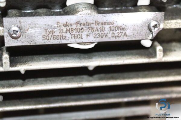 siemens-1LA7134-6AA10-Z-brake-motor(used)-4