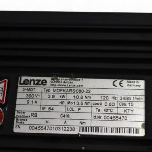 lenze-MDFKARS080-22-servo-motor(used)-3