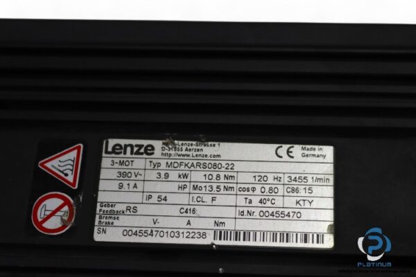lenze-MDFKARS080-22-servo-motor(used)-3