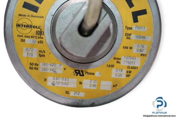 interroll-P6011-drum-motor(used)-2