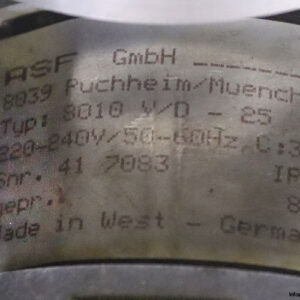 asf-8010-V-D-25-pump(used)-1