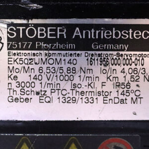 stober-EK502UMOM140-servomotor(used)-2