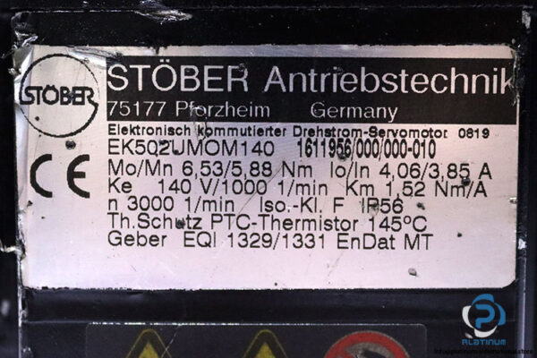 stober-EK502UMOM140-servomotor(used)-2