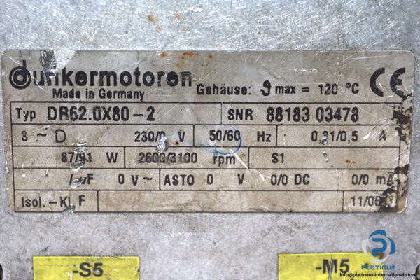 dunkermotoren-DR62.0X80-2-servo-motor-230v(used)-1