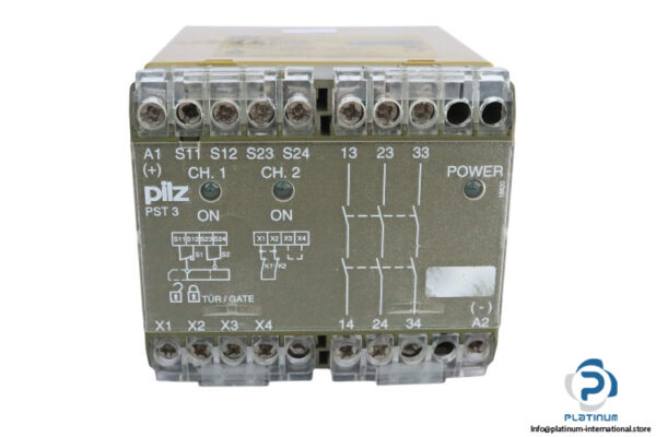 pilz-PST3-3S-safety-gate-monitor-(used)-1