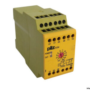 pilz-PZW-30_24VDC-1N_O-2N_C-safety-relay-(used)