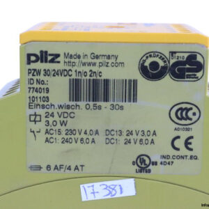 pilz-PZW-30_24VDC-1N_O-2N_C-safety-relay-(used)-2