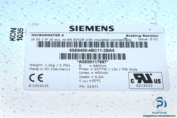 siemens-6SE6400-4BC11-2BA0-braking-resistor-(used)-1