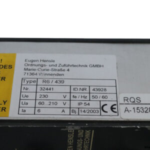 eugen-hensle-R6-436-control-unit-(used)-3